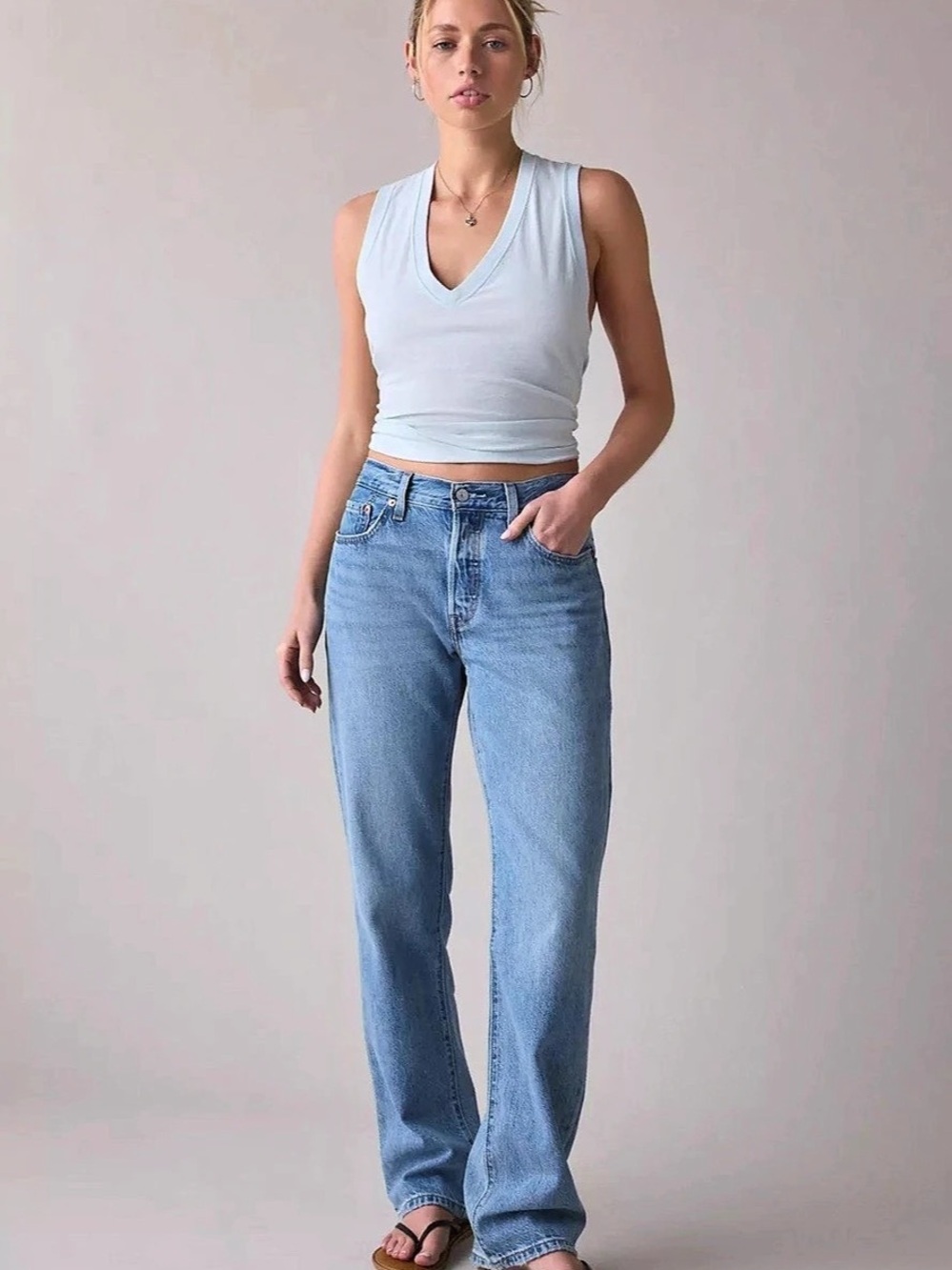 Levi's 501 '90s Women's Straight Leg Jeans Blue Size 25
